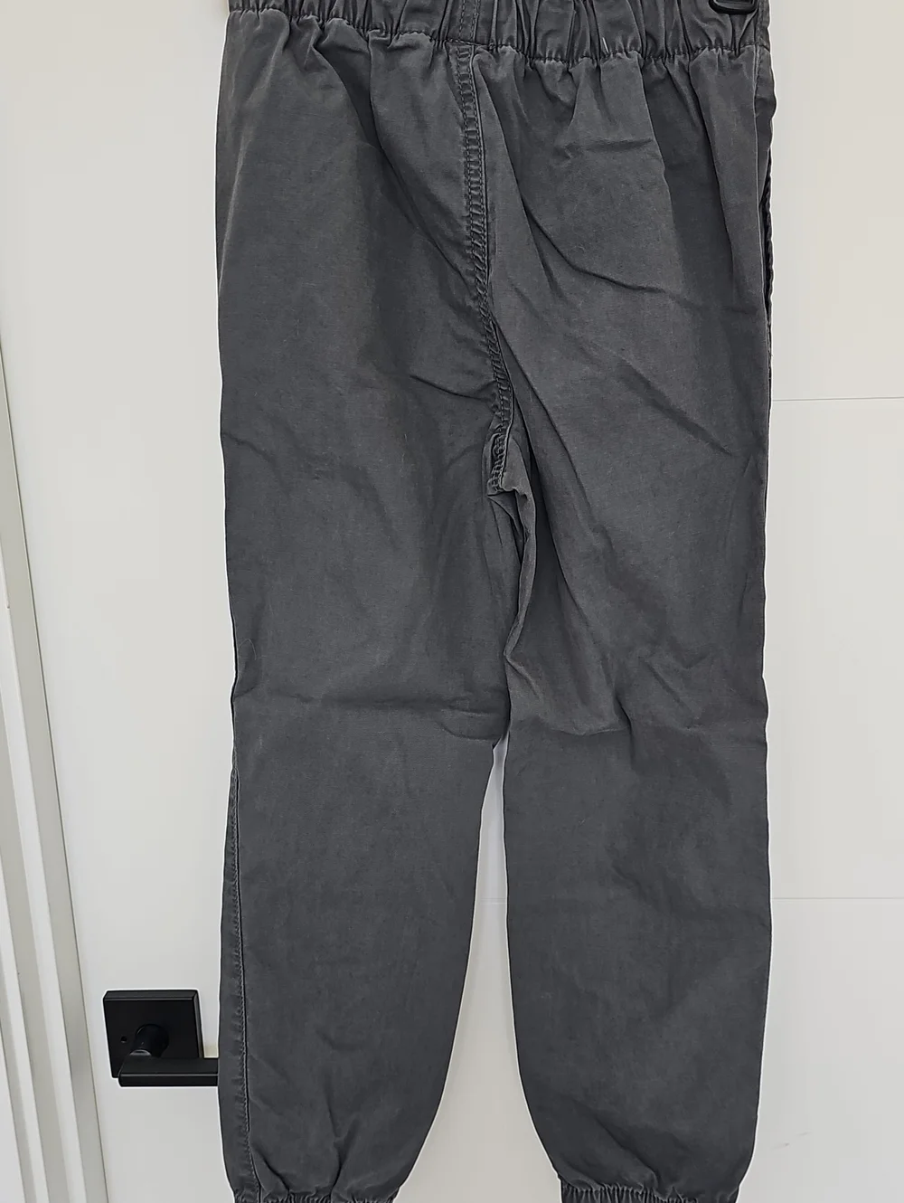 Gap Kids Blue Slate Drawstring Jogger Pants Boys Sz M